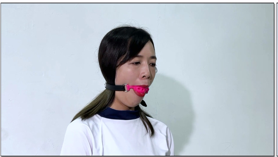 【樱束原创】体罚有特殊爱好的女学生 女学生上课看sm图片被老师发现惩罚她戴口球玩具