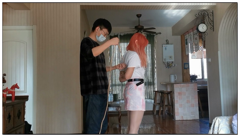 【奥特曼】新妹子小涵 跳舞很厉害，耐绑性无敌