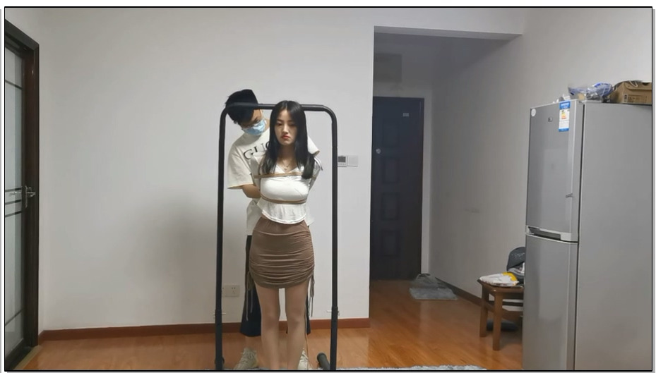 【奥特曼】兔兔放置 上 直臂后手吊难受的姿势 大口球堵嘴