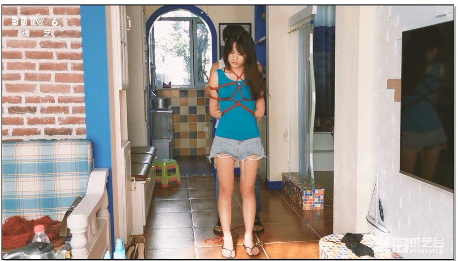 【半岛束艺】绳艺临时工：可乐驷马TK,我就憋着不笑