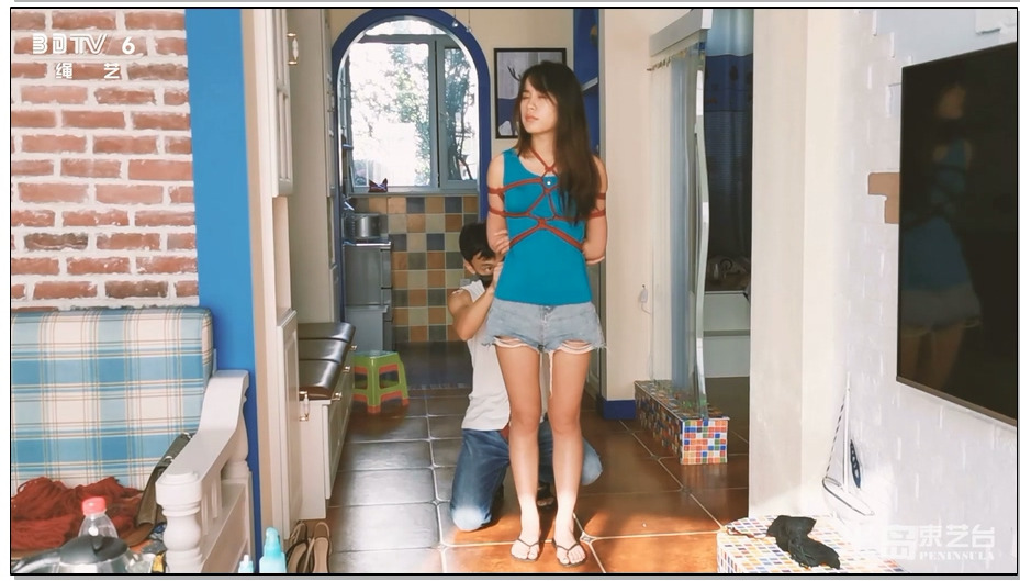 【半岛束艺】绳艺临时工：可乐驷马TK,我就憋着不笑