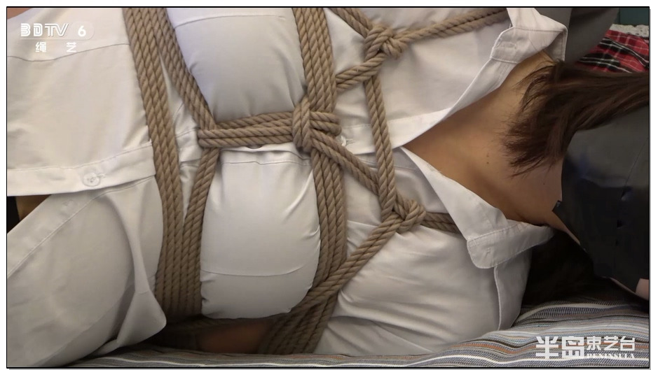 【半岛束艺】黑丝OL下班后的故事