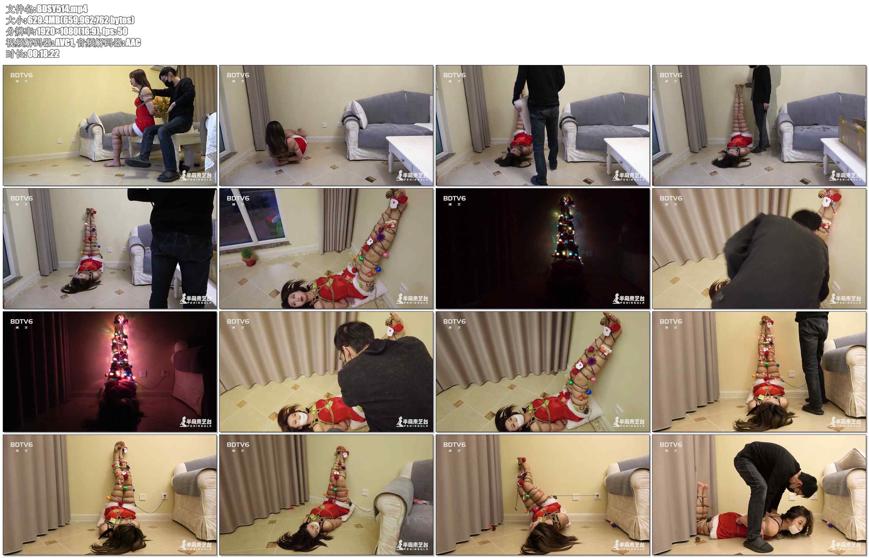 【半岛束艺】上帝的名义圣诞腿